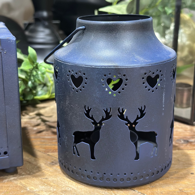 3” Small Blue Lantern (Round or Square)