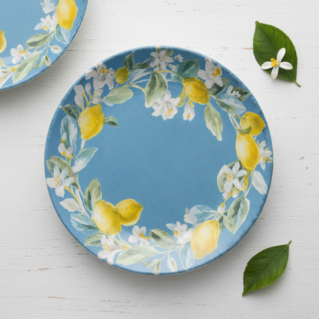 11.25” Citron Dinner Plate