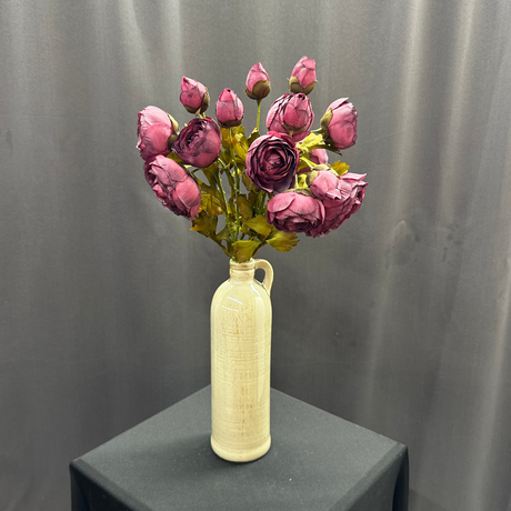 Plum Ranunculus X 3 Bouquet, additional view