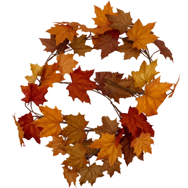 6' Maple Leaf Garland
