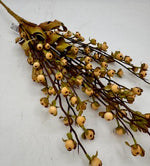 23" Beige Berry Bush