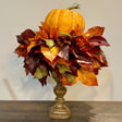 20 inchH Cider & Cabernet Fall Candlestick Arrangement