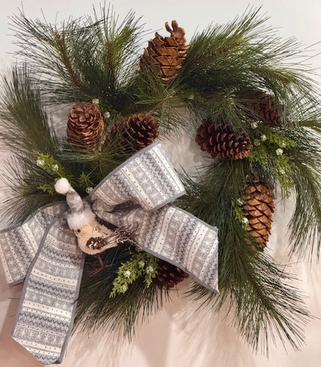 Winter Bird Wreath, additional view