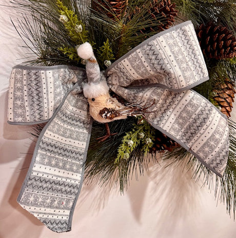 Winter Bird Wreath, additional view
