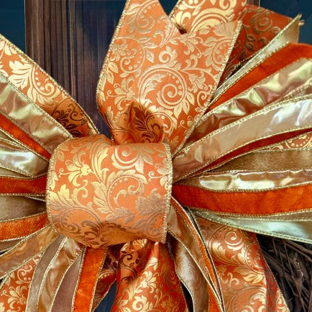 Golden Harvest Fall Bow, additional view
