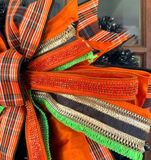 20" The Great Pumpkin Gala Custom Bow