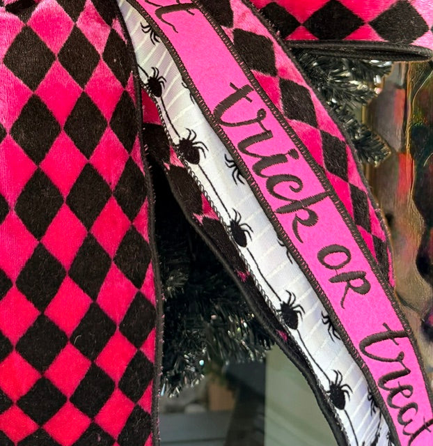 20" Trick or Chic Custom Halloween Bow