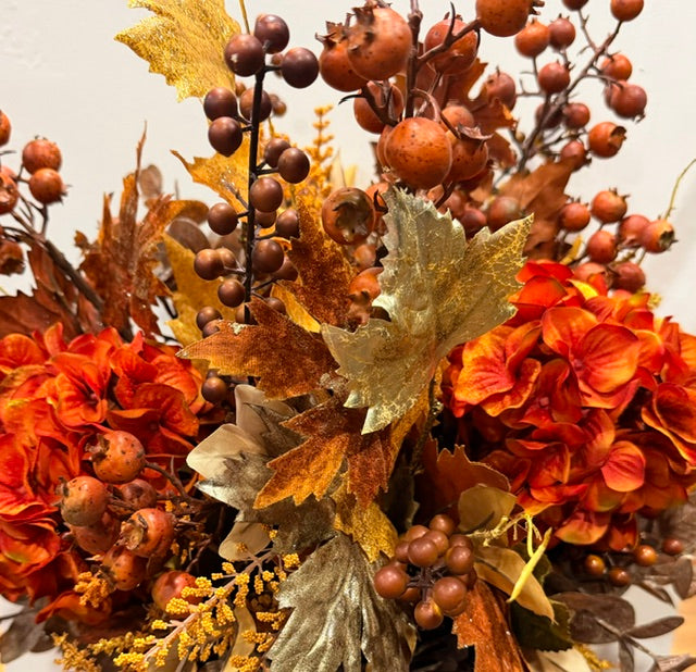 28" Harvest Splendor Drop-In Arrangement