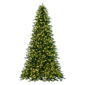 Douglas Fir Artificial Christmas Tree with Warm White LED Lights 9' x 66"