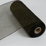 10" x 10 Yards Metallic Decorating Mesh | Black