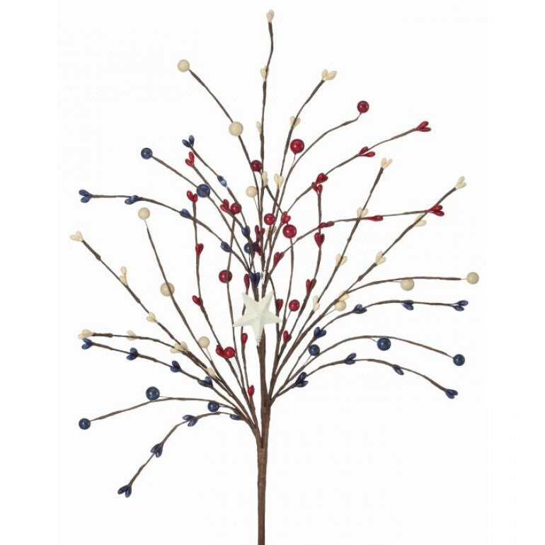 24" Pip Berry & Star Pick