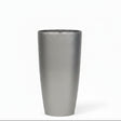 22.75 inch Fiber Resin Brush Metal Long Planter