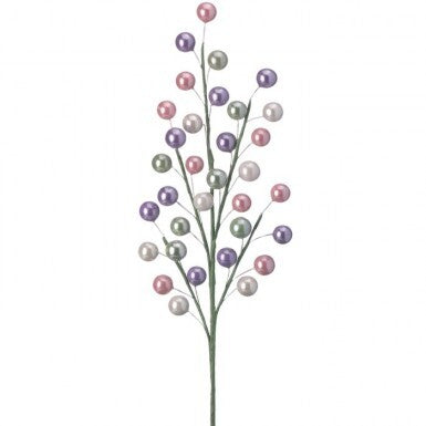 18" Easter Berry Spray | Multicolor