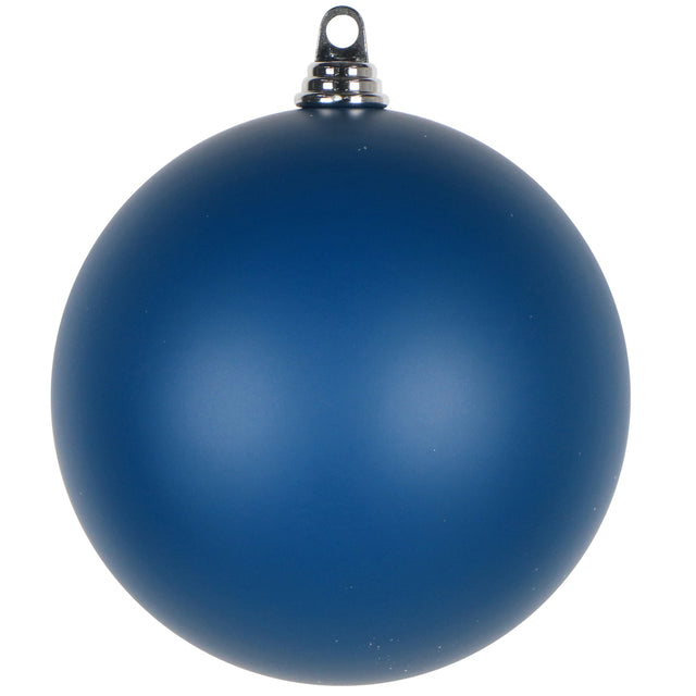 4.75" | 8" Slate Blue Eggshell Ball Ornament