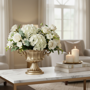 8.5" Gold Metal Trophy Bowl