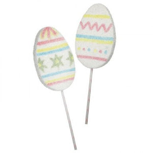 36" Large Glittered Easter Egg | Polka Dots or Floral Designs