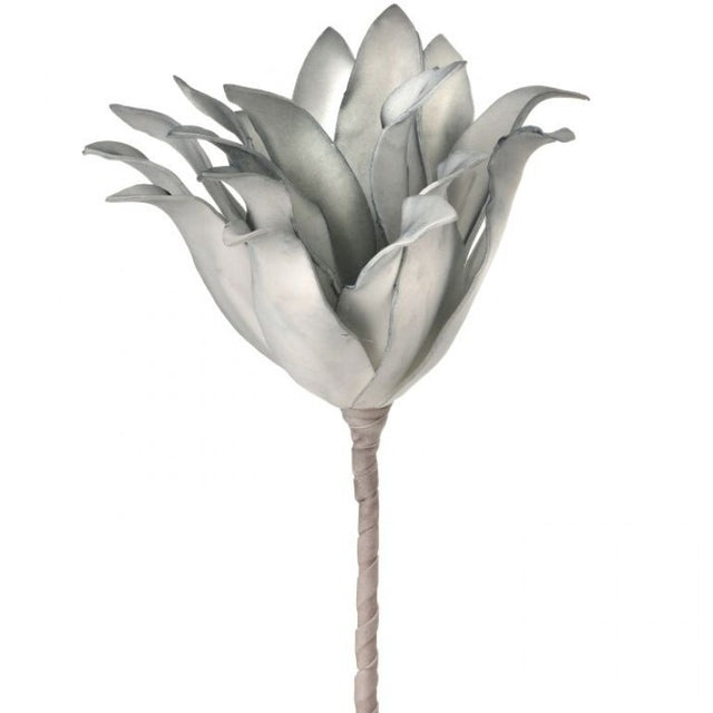 32" Foam Bromeliad Succulent Stem | Navy or Gray