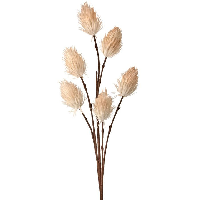 46" Foam Thistle Stem | Ivory Teal or Navy