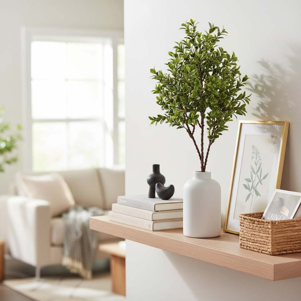 16" American Boxwood Spray | UV Treated