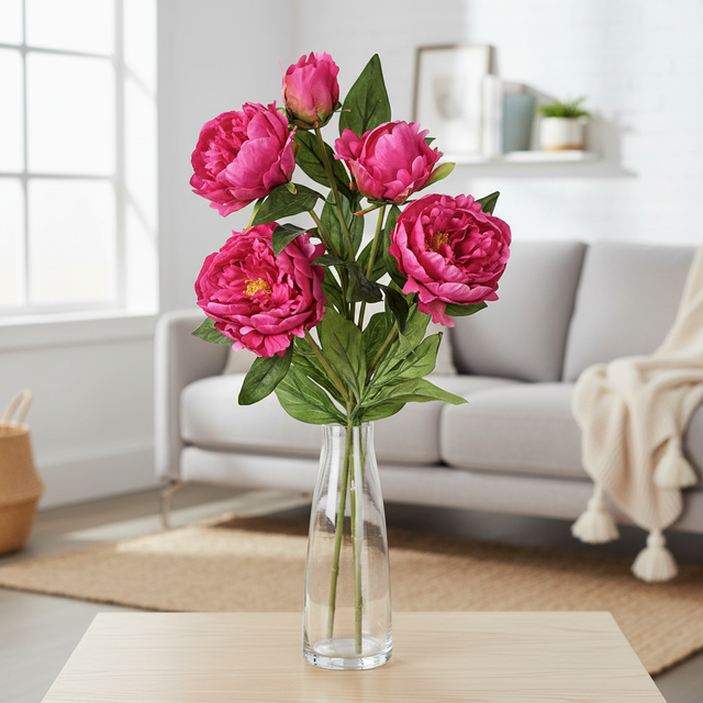 32" Deluxe Beauty Peony Spray