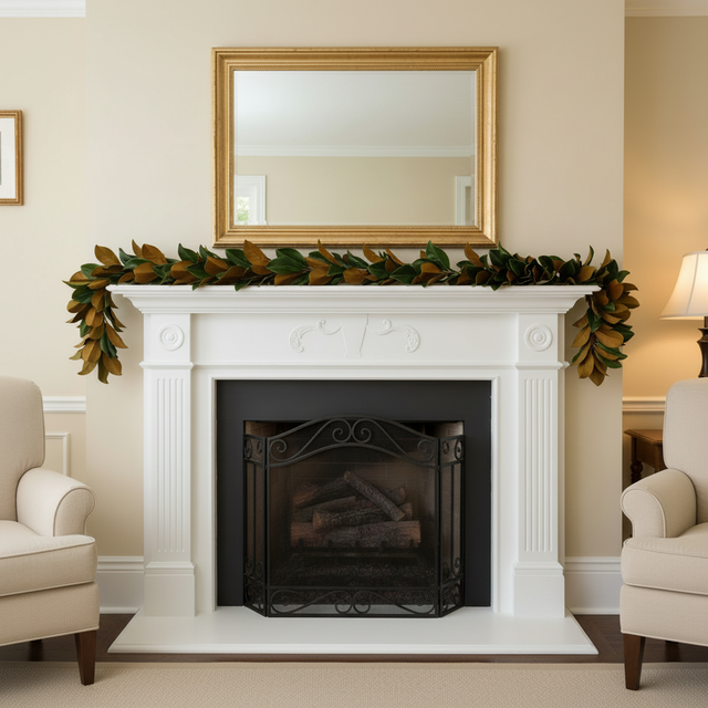 55" Magnolia Leaf Garland
