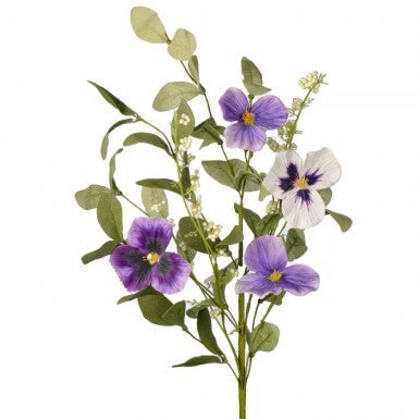 18 inch Pretty Pansy Pick