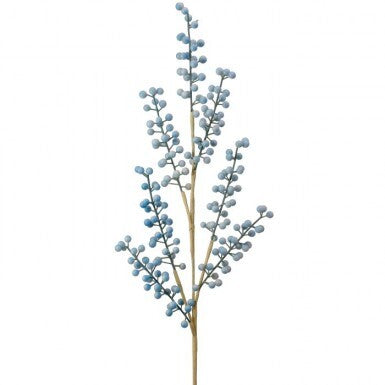30" Easter Berry Spray | Pink Blue Yellow
