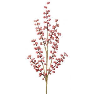 30" Easter Berry Spray | Pink Blue Yellow