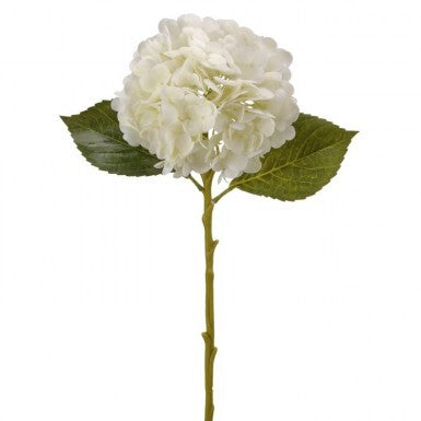 18.5" Real Touch Hydrangea Creamy White | Pink