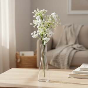 22" White Dutch Spray Lilac
