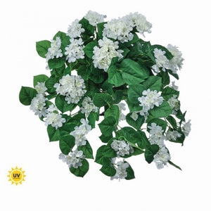 27" Hydrangea Bush | UV Treated | Lavender or White