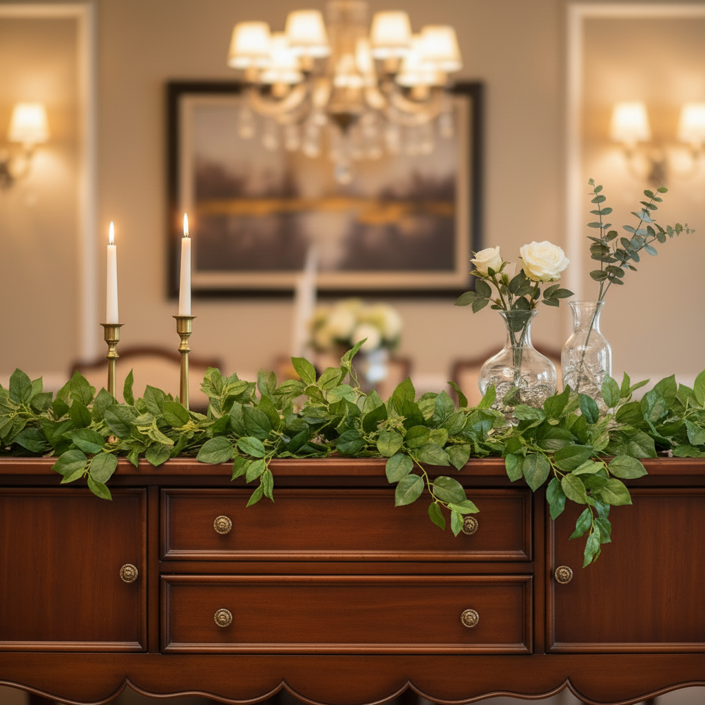 60" UV-Treated Salal Leaf Garland