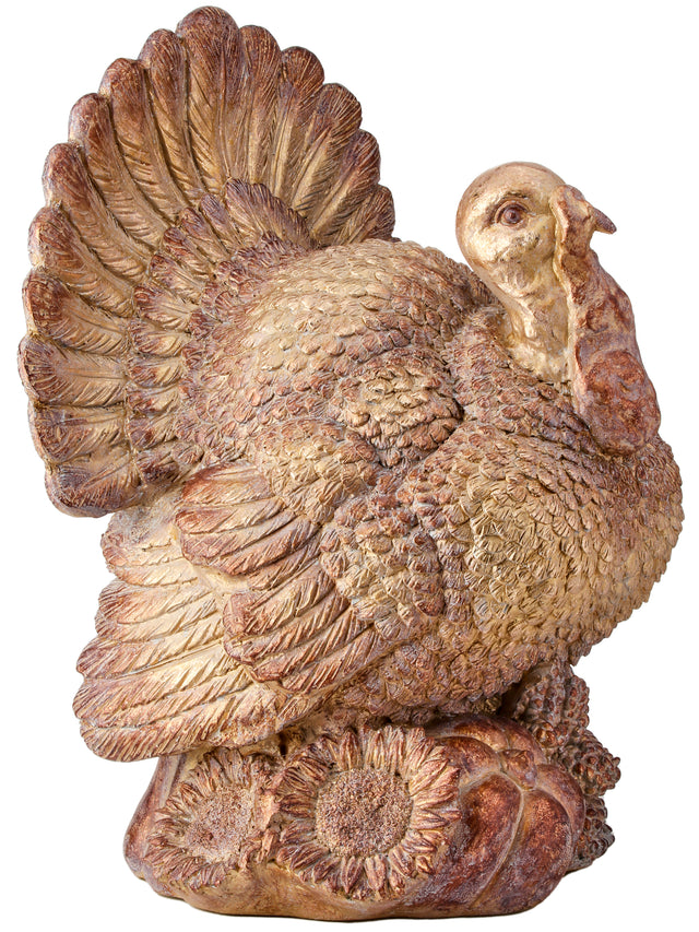 23" Resin Grand Harvest Turkey