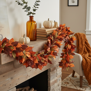 48" Autumnal Salal Leaf Garland