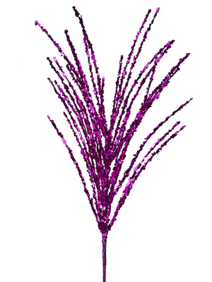28" Sequin Glitter Spray | Black, Orange, or Purple