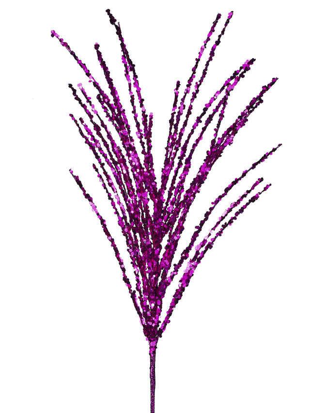 28" Sequin Glitter Spray | Black, Orange, or Purple