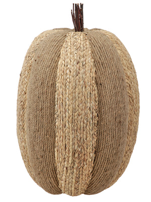 27" | 24" Rattan Natural Pumpkin