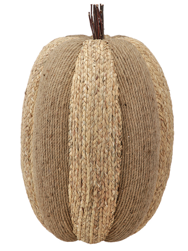 27" | 24" Rattan Natural Pumpkin