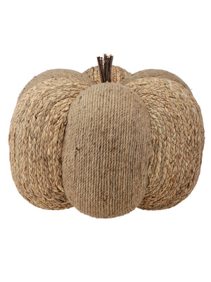 27" | 24" Rattan Natural Pumpkin