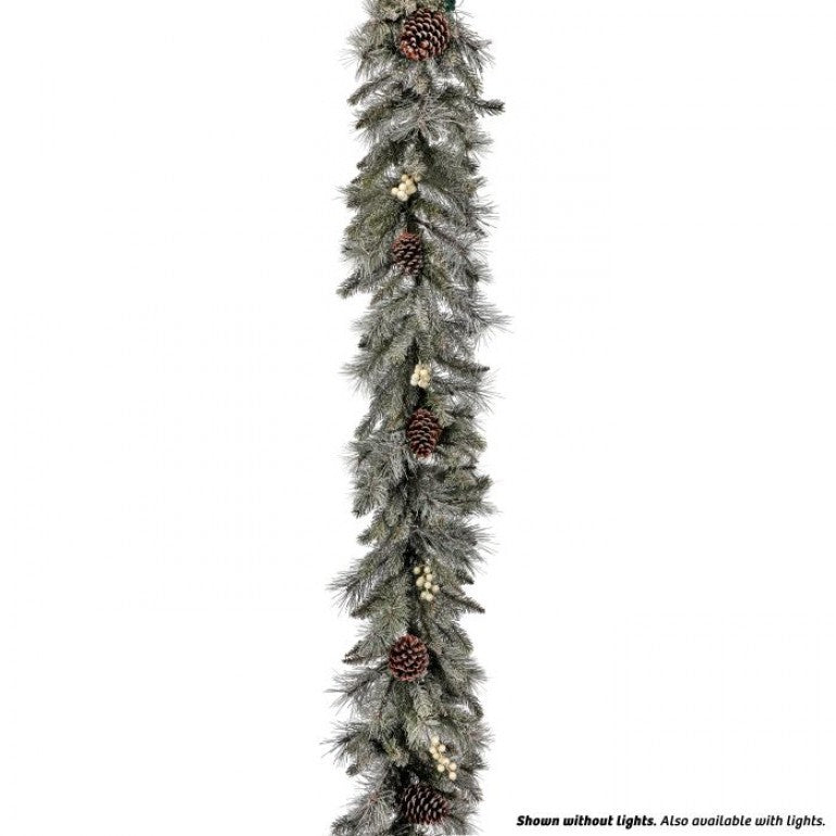 72" Twinkled Glistening Pine Garland