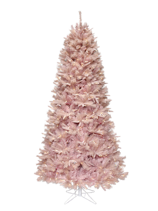 7.5' LED Powder Blush Pink Tree