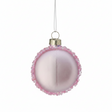 Glass Beaded Macaron Ornament, Pink Green Blue, additional view