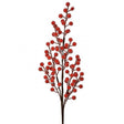 Beaded Berry Ball Spray, Red, Blue, or Burgundy, additional view