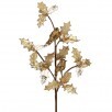 24" Holly Spray W/Jewel Cardinal Stem