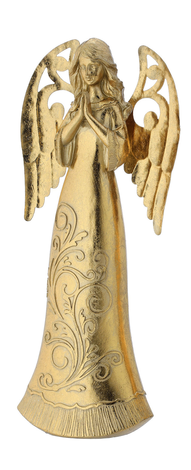 12" Champagne Gold | Resin Metal | Angel
