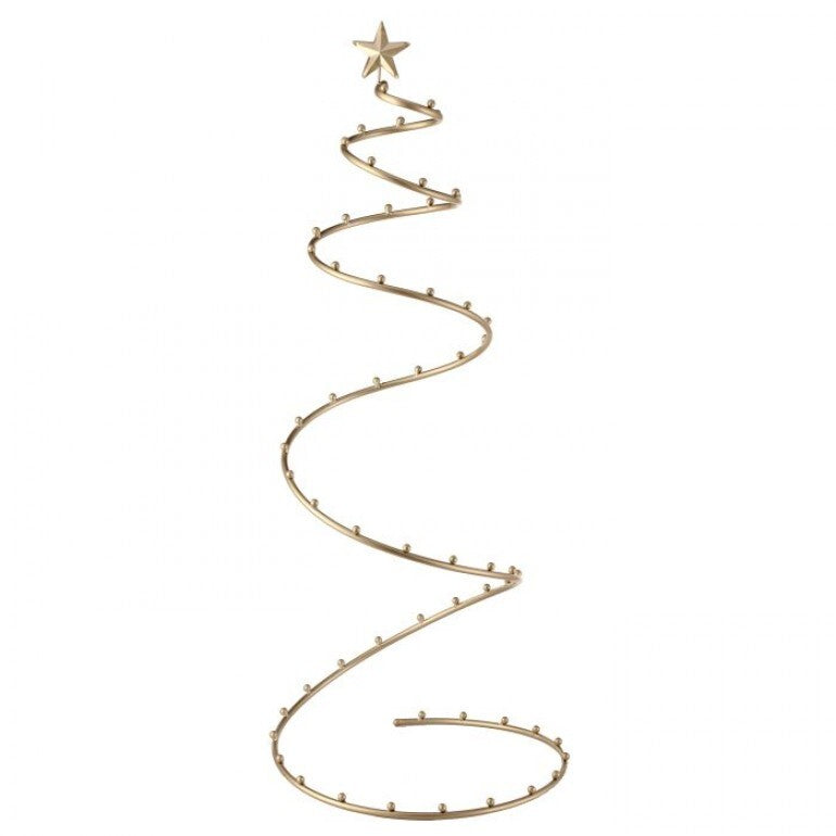47" Iron Hanging Spiral Ornament Holder