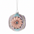Pink and Silver Reflector Ornament, additional view