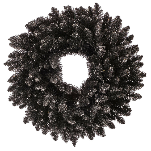 26" Blackforest Wreath | Black