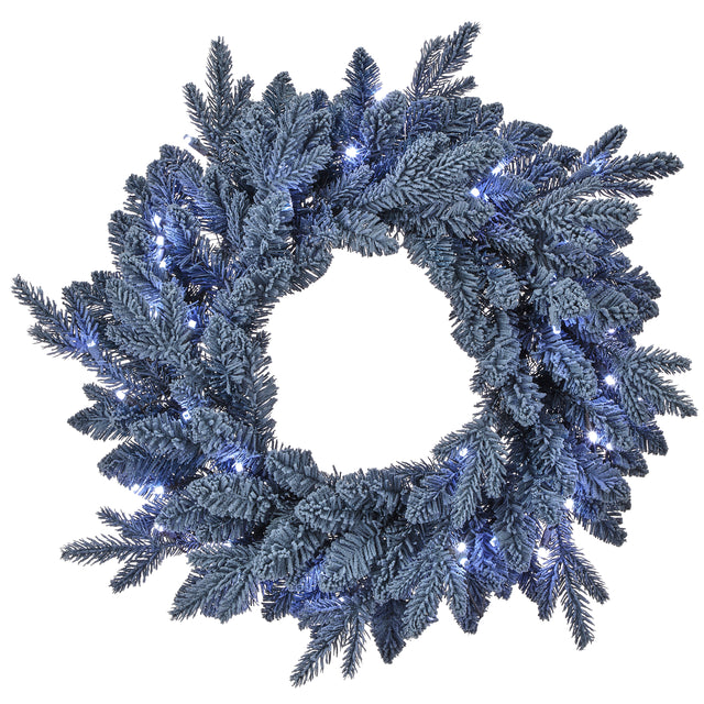 Blue Bavarian Spruce Wreath | Available in 24" and 30"