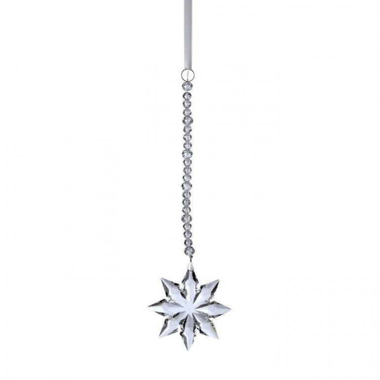 10" Crystal Diamond Star Drop Ornament